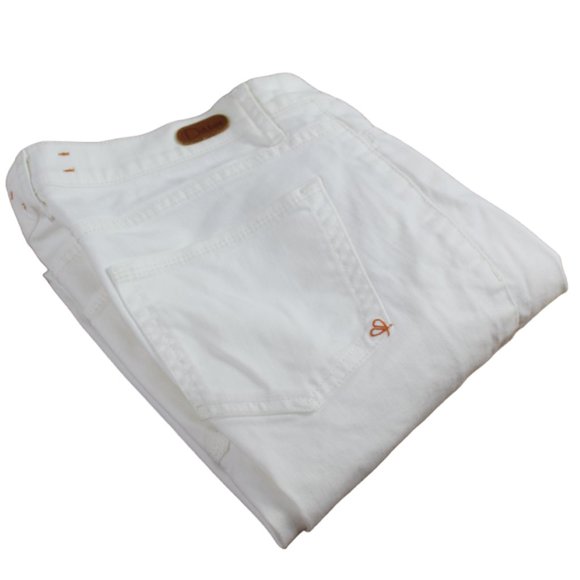 Dittos Straight White Jeans, Size 25  (29"x 29.5") - Picture 6 of 6